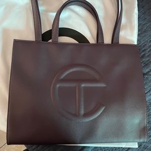 Medium Eggplant Telfar Bag